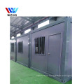 WZH Prefabricated 20ft flat pack container house modular building as office field camp hospital